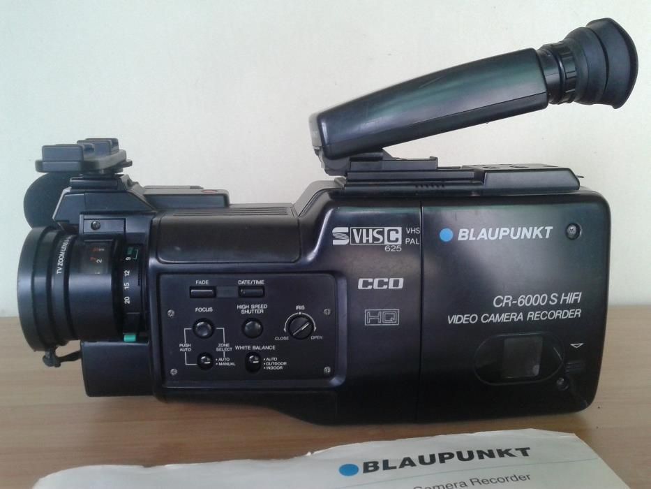 Camera video Camcorder Blaupunkt CR-6000S S-VHS C PAL /vant si la buc.