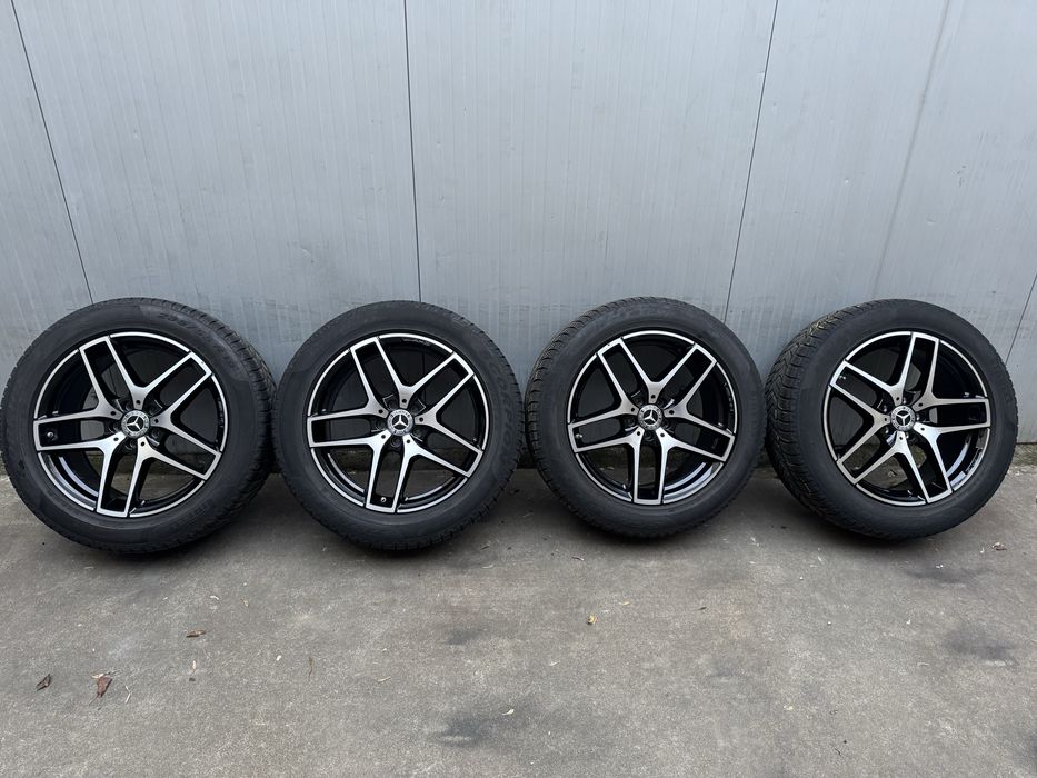 Jante 19 originale Mercedes AMG GLC anvelope iarna 235/55R19