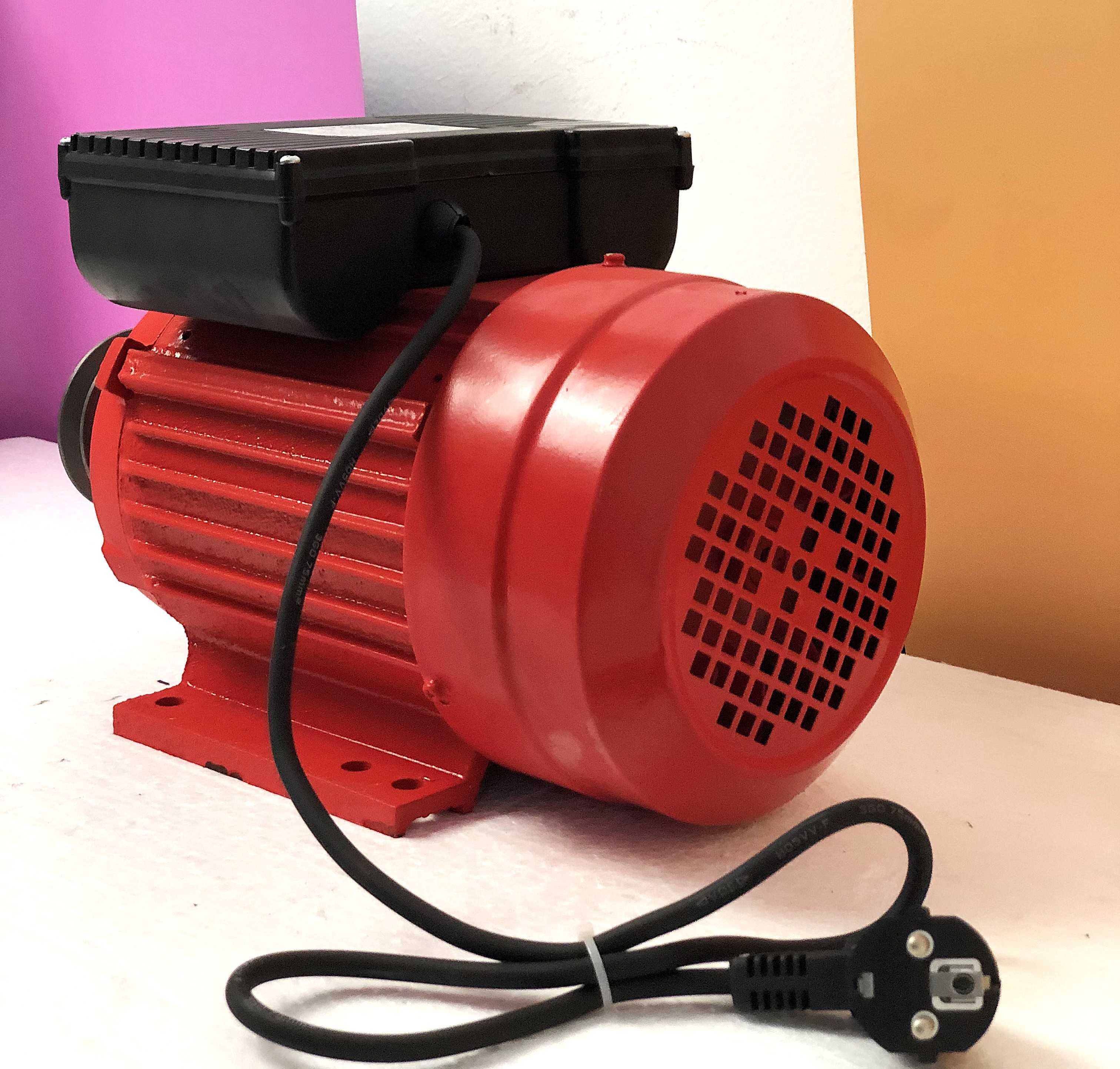 Motor electric monofazat 3 kW 3000 RPM, eficient si fiabil