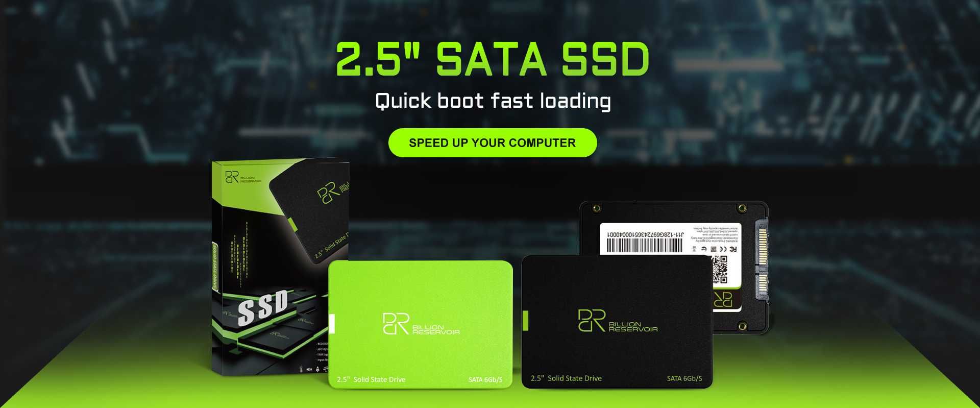 SSD-120CB / 128GB / 256GB/ 512 GB / 1 TB  (SATA-3, NGFF, NVMe, mSATA)