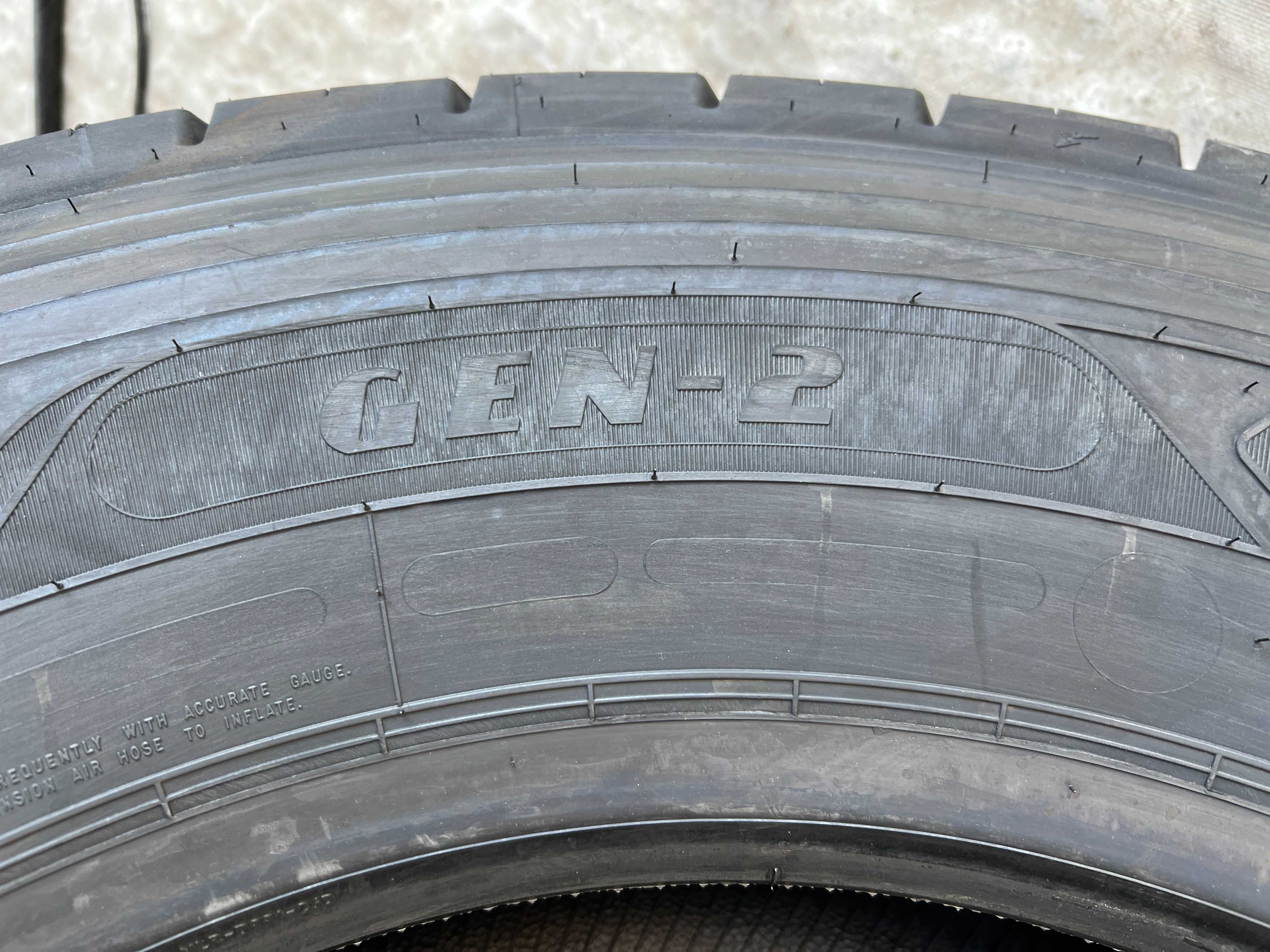 4 Нови гуми 315/70R22.5 Goodyear KMaxD Gen-2 154/150L M+S 3PMFS 2024