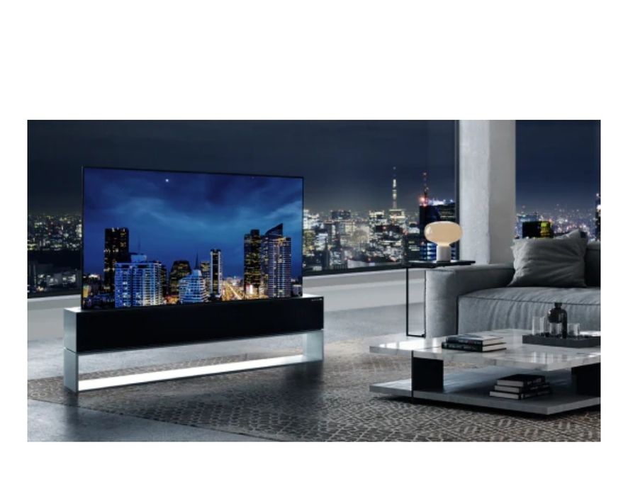 LG OLED телевизор ролабле