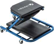 Högert Technik Bancă de lucru 2în1 cu funcție de targă și scaun 150kg