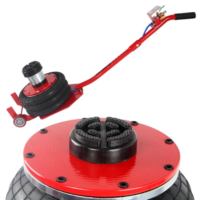 Крик пневматичен с балон 3,5 тона, 3 въздушни възглавници