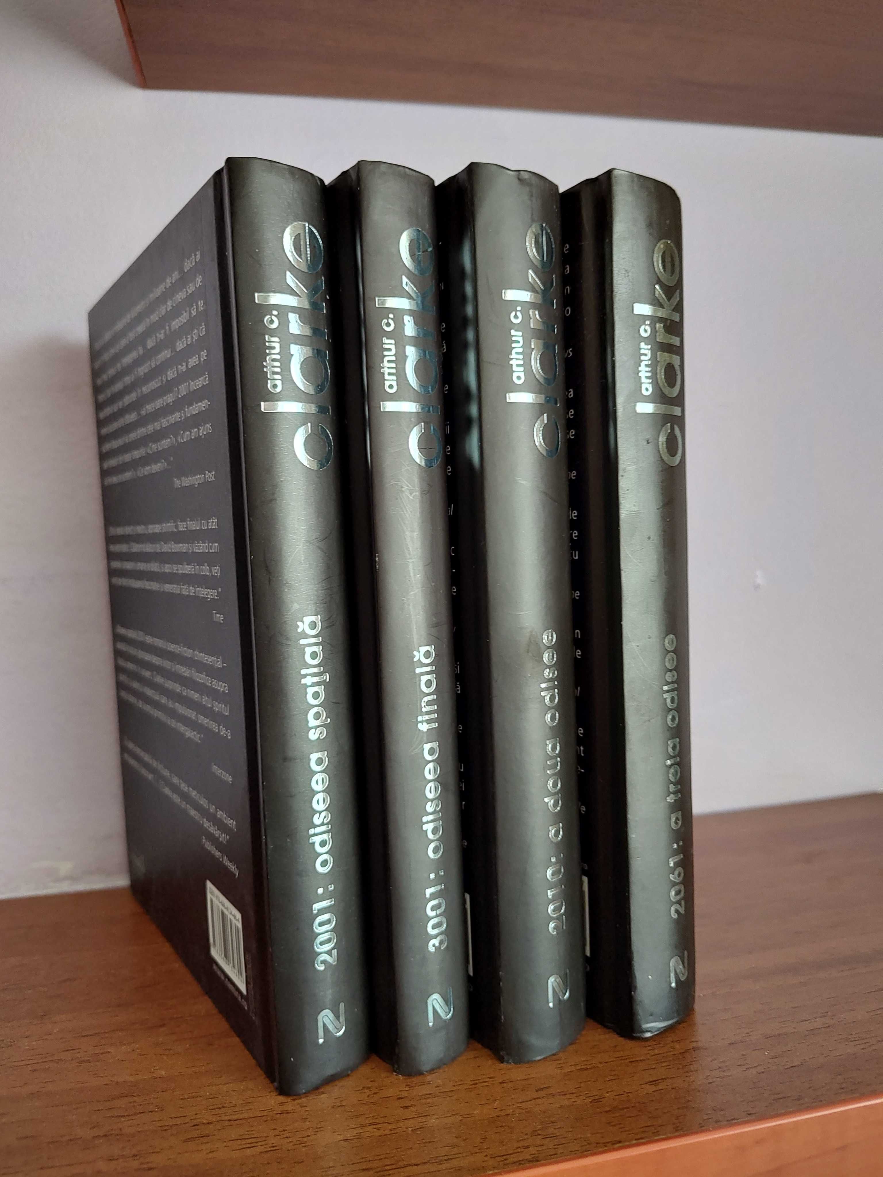 Arthur C. Clarke – ciclul Odiseea spatiala – 4 vol
