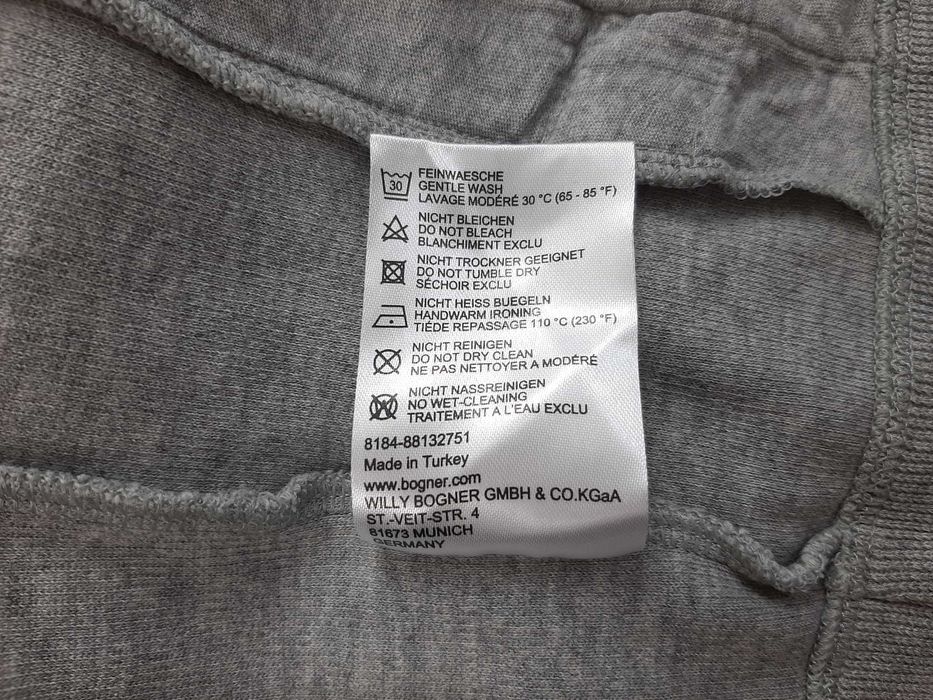 Bogner Zip Sweatshirt - Оригинално мъжко горнище размер L