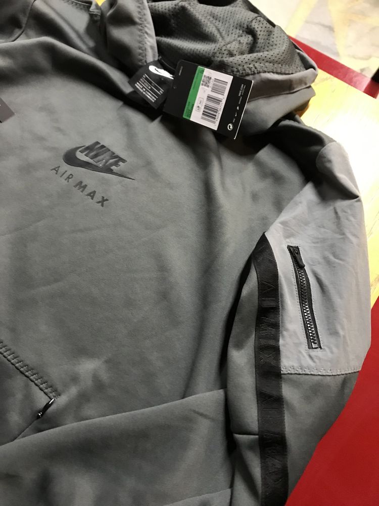 Nike Sportswear Air Max Hoodie Grey размер XS,S