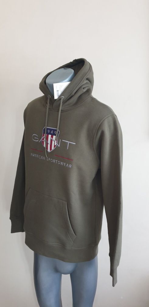 GANT Shield Hoodie Mens Size M НОВО! ОРИГИНАЛ! Мъжки Суичър!