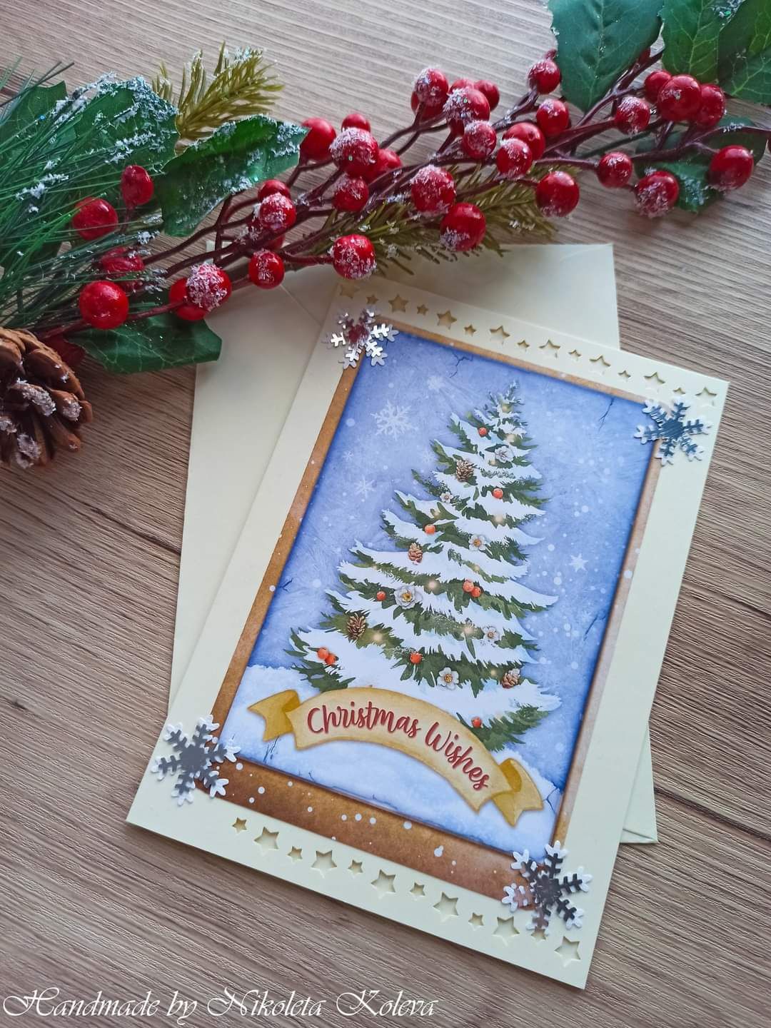 Стилни коледни картички