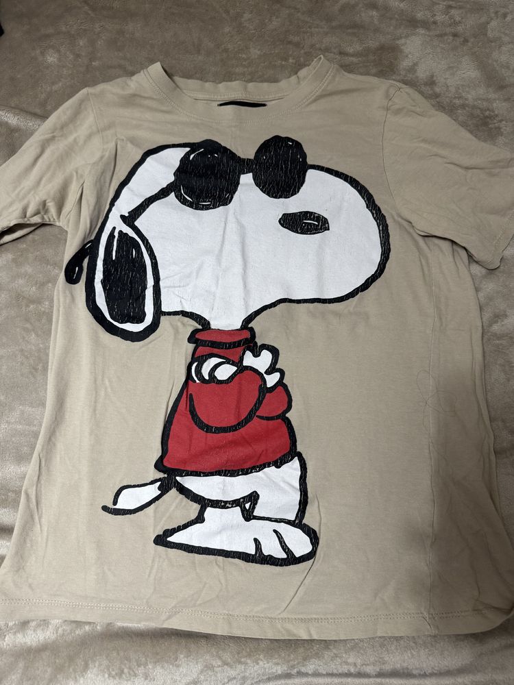 Тениска с щампа Snoopy