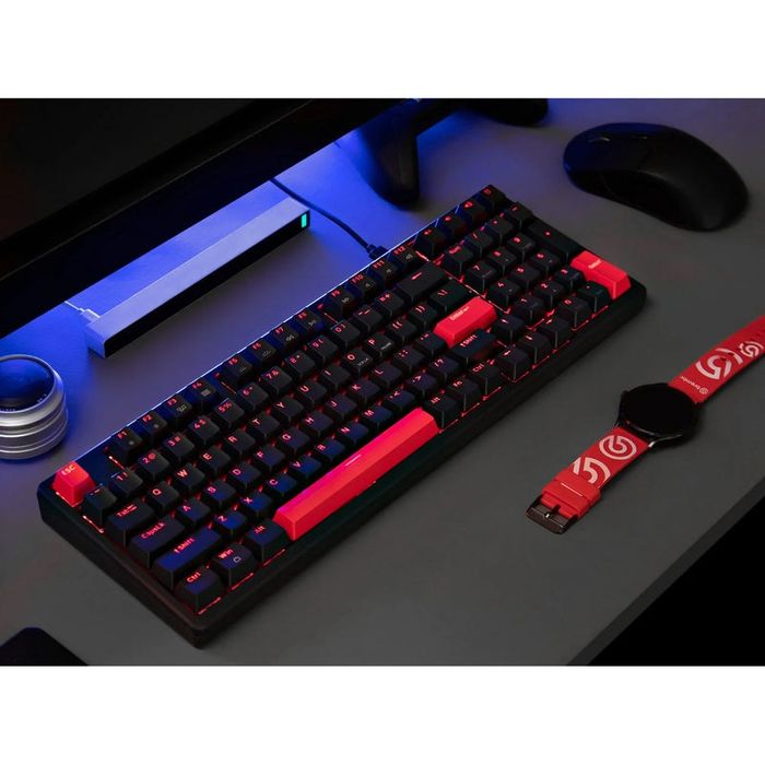 Lemokey X5 СКИДКА Механическая Проводная Клавиатура свитчи brown