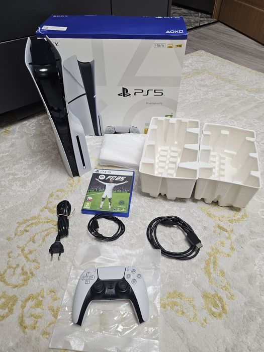 Ps5 slim disc 1tb ssd garantie 2ani .playstation 5 slim disc