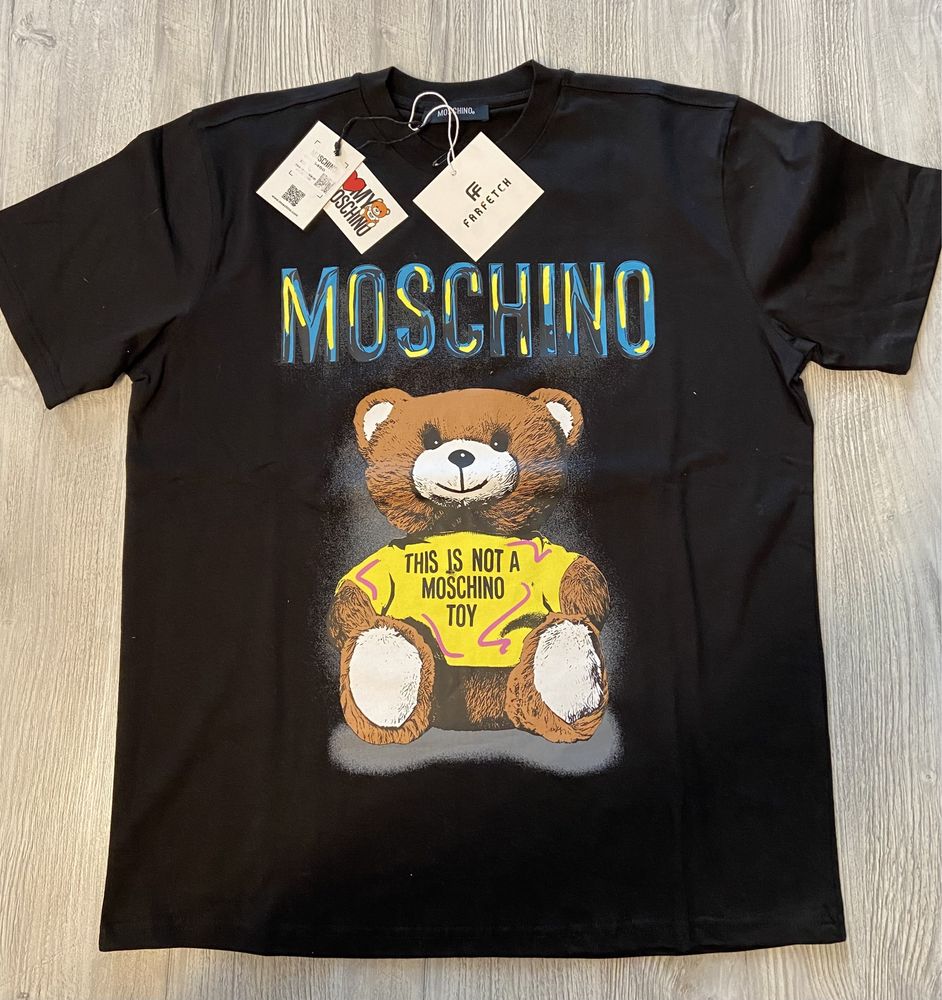 ‼️Tricou Moschino bărbați , calitate premium super model