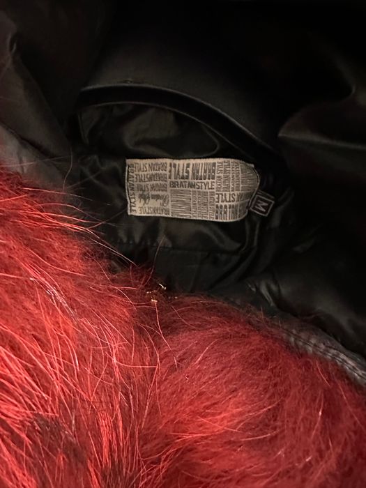 Дамско зимно яке Братан естествен косъм лисица М размер