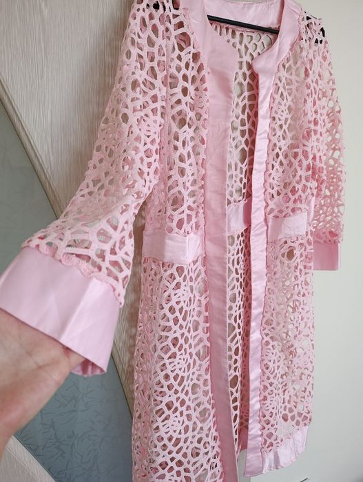 Уникална наметка в розово