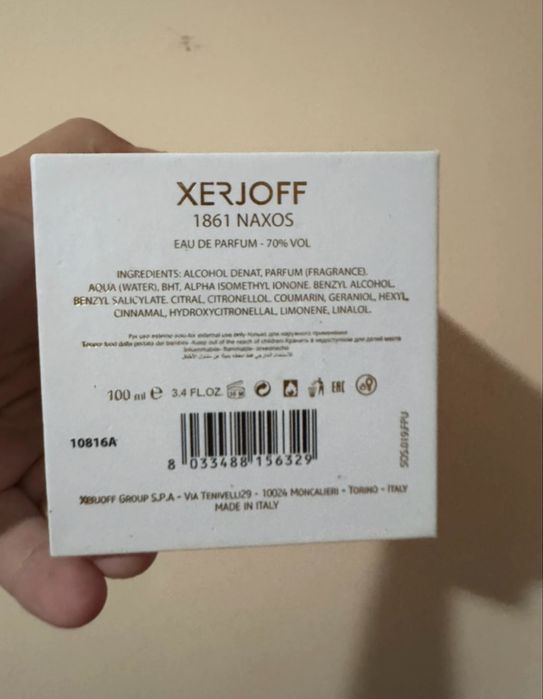 xerjoff naxos 1861