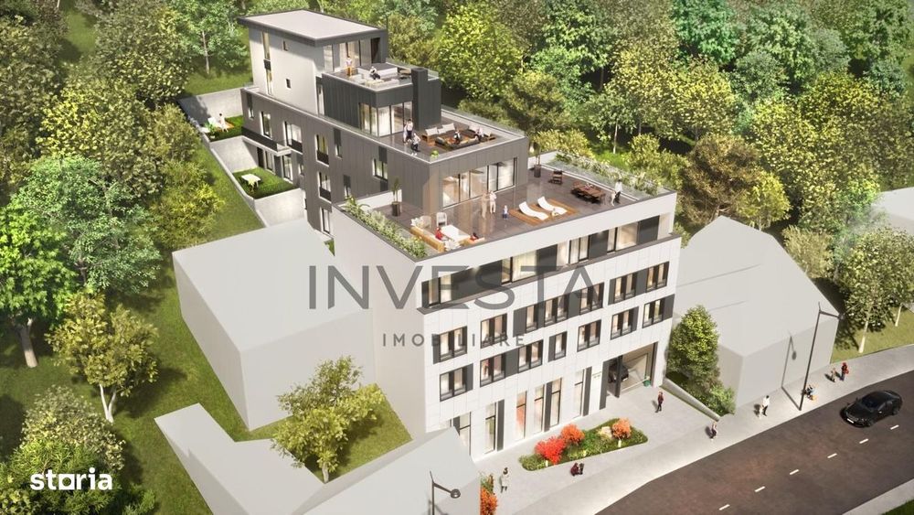 Penthouse cu terasa de 150 mp! Cu panorama spre Parcul Central!