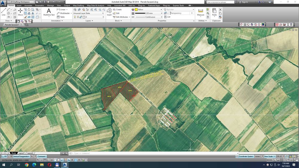 Vand Teren Agricol  >25ha Ideal Fonduri Europene
