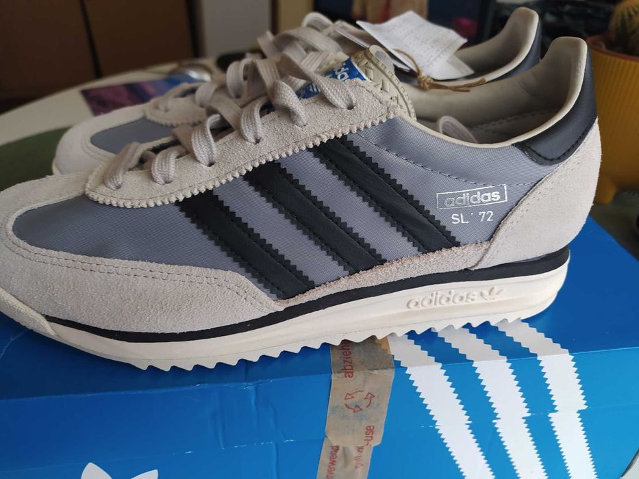Adidas SL 72 RS Адидас сиви черни маратонки кецове 39 1/3