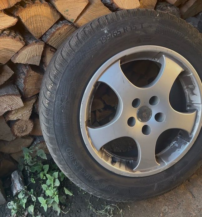 Джанти с гуми 15 цола 5х100