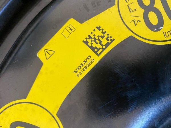 Roata de rezerva T125/80R18 Volvo XC90 XC60 2015-2022 31680220 31660976
