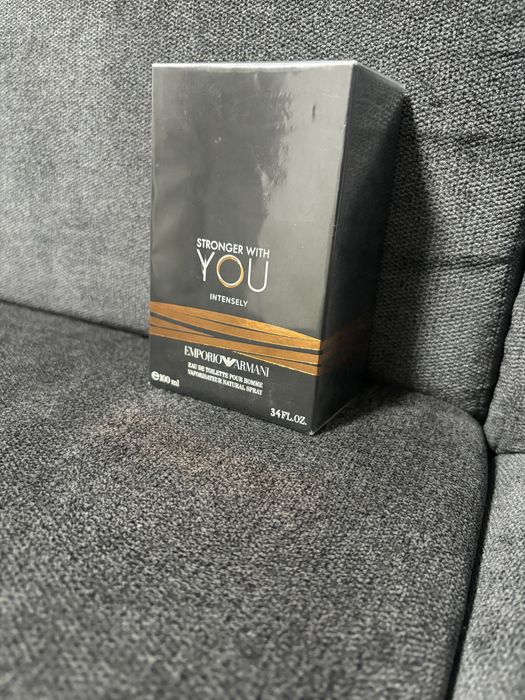 Armani Stronger with you intensely