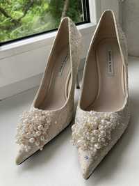 Туфли, белые, свадебные