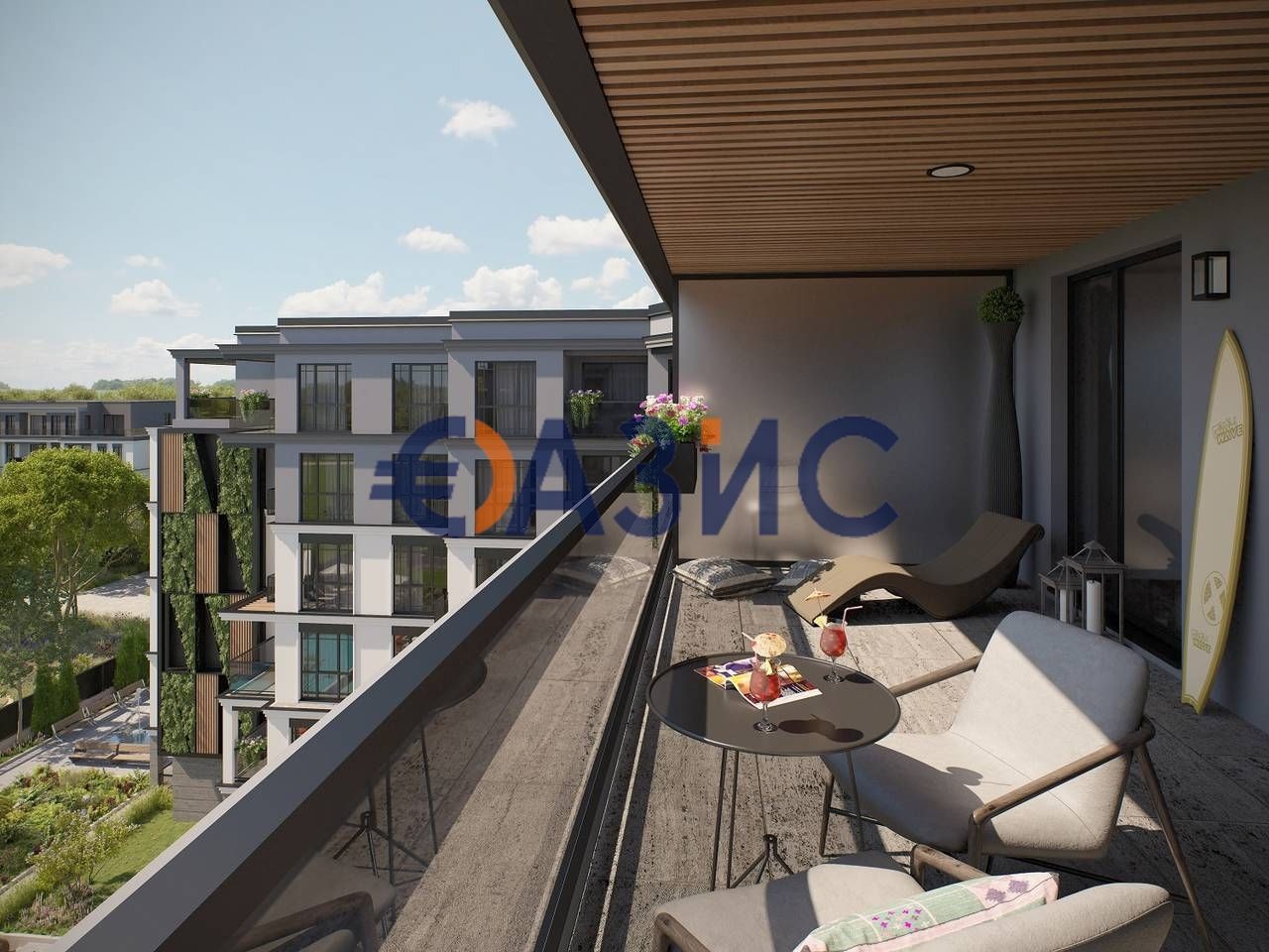 Продава се Двустаен апартамент в к.к. Слънчев бряг - 68 кв.м за 1175 €/кв.м - Снимка #6