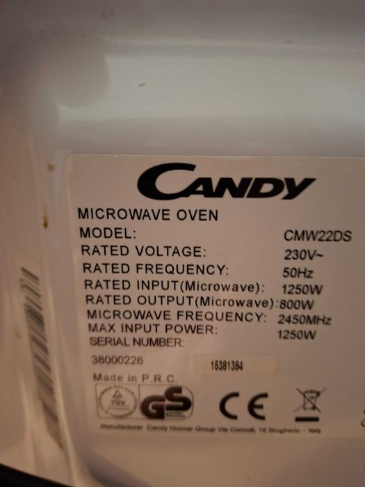 Микровълнова фурна Candy