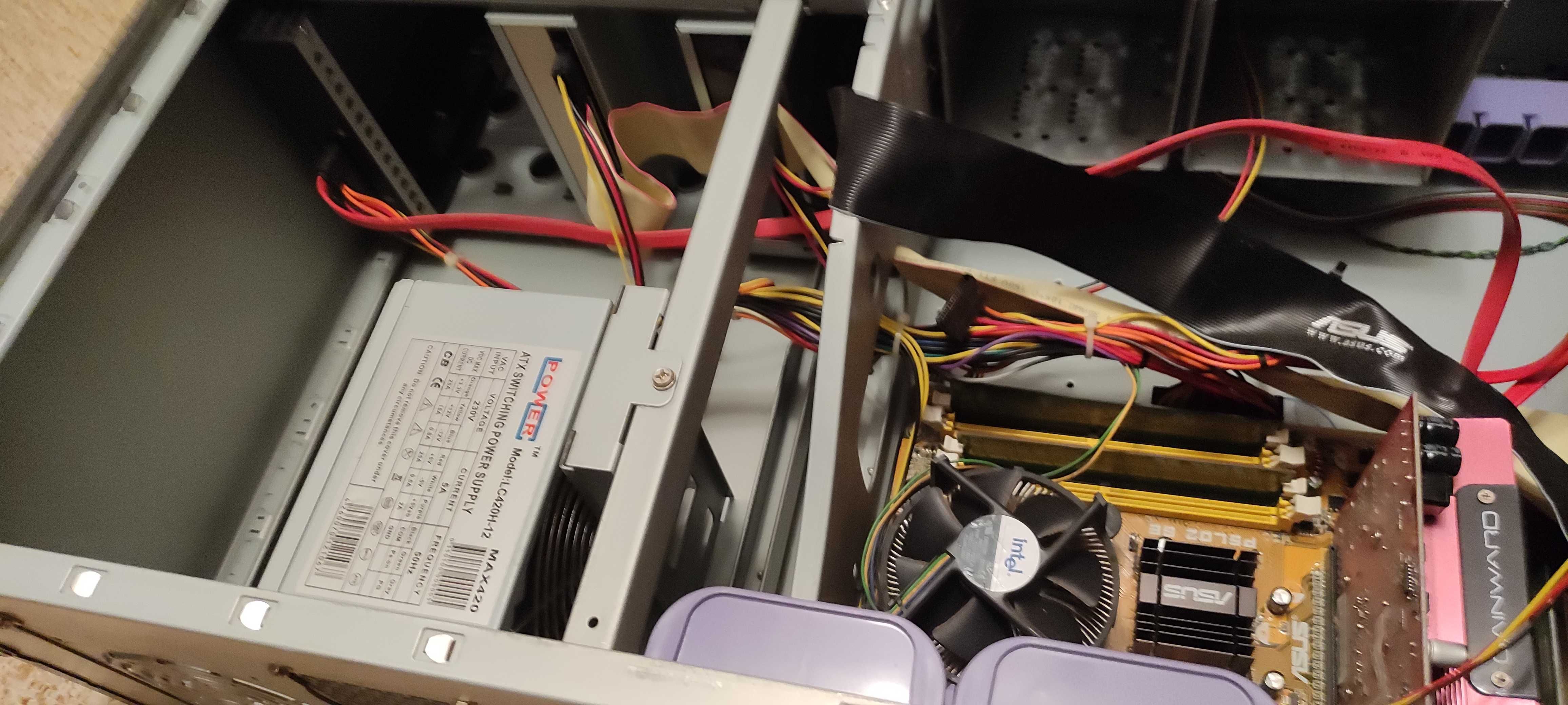 Сървър и компютър HP