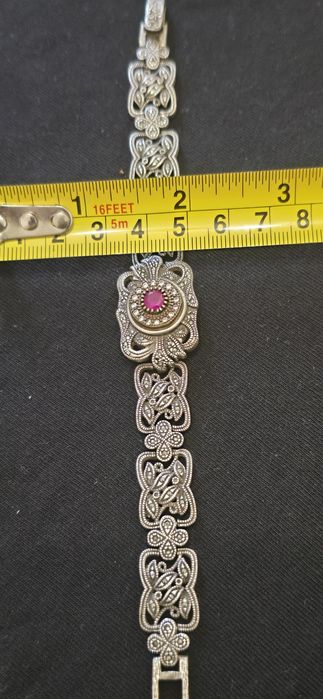 Brățară argint masivă