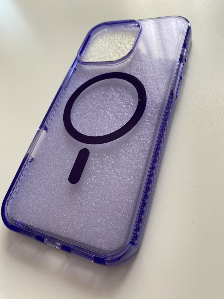кейс за iPhone 16 PROMAX, нов, лилав, MagSafe