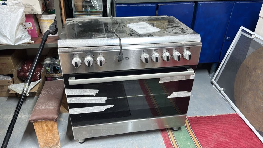 продам газ плита, в хорошем состоянии, 5 камерная