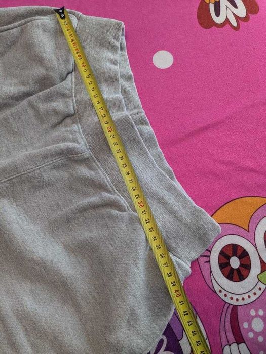 Pantaloni de trening Champion Reverse Weave, gri melanj. M