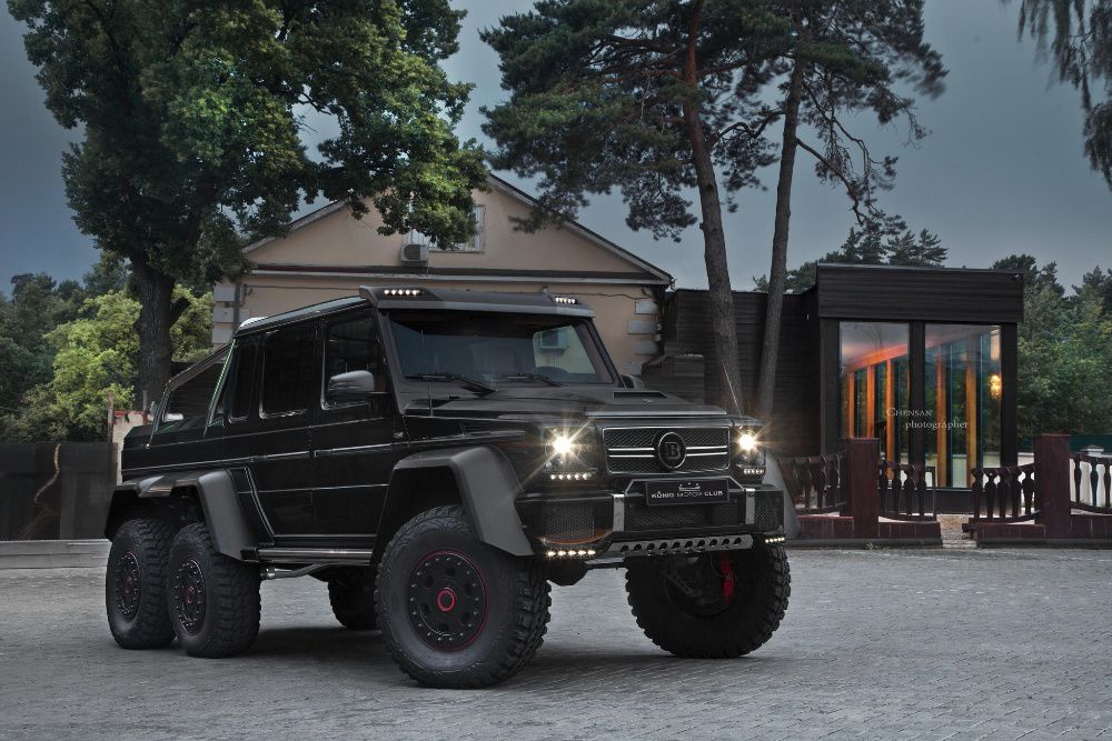 Спойлер лип ОРИГИНАЛ BRABUS за Mercedes-Benz G500 4x4² W463