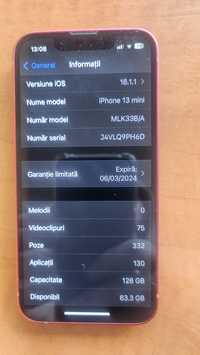 Iphone 13 mini 128 gb impecabil/garanție