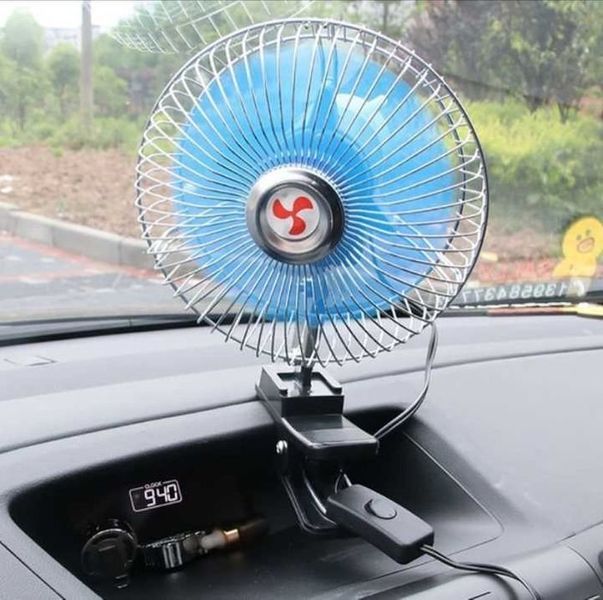 Вентилатор с Перка 8" за Автомобил / Камион 3441 с Щипка 12V