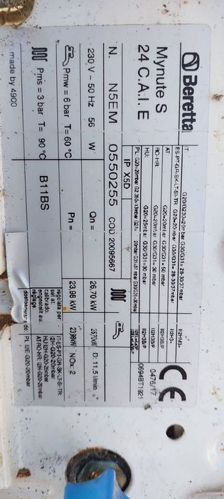 Pompa recirculare centrala Beretta