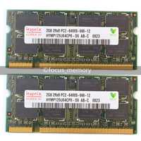 НОВА 4GB DDR2 (2х 2GB DDR2) SODIMM Рам Памети RAM за лаптопи и компютр