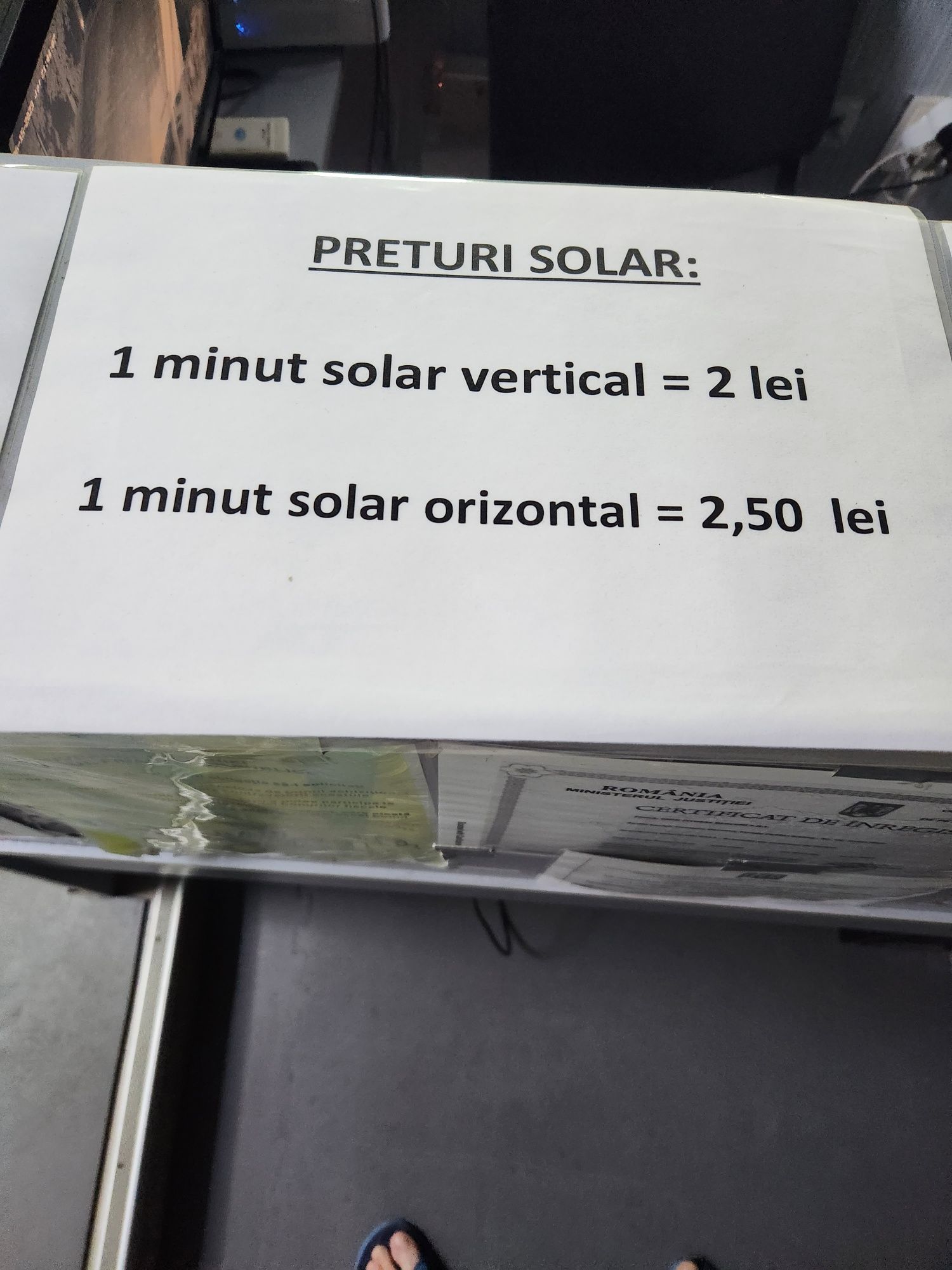 Solar vertical și orizontal comuna berceni