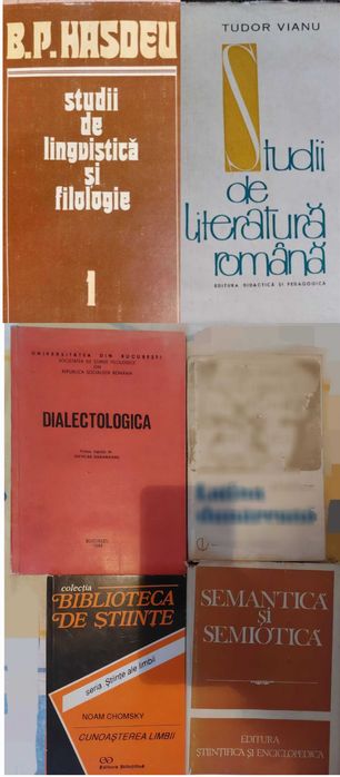 47 vol lingvistica/critica/istorie romaneasca bacalaureat/fac 8-30 lei