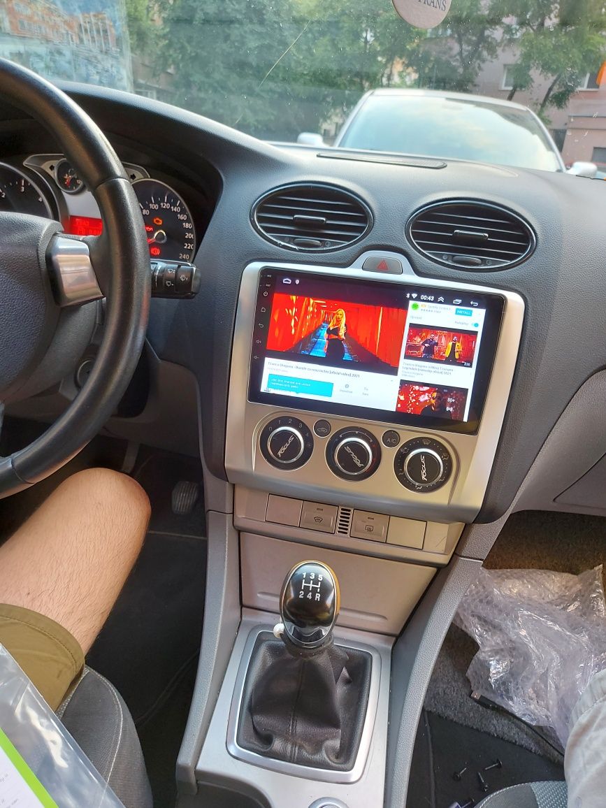 Navigatie Android Ford Focus 2 Waze YouTube WiFi GPS USB
