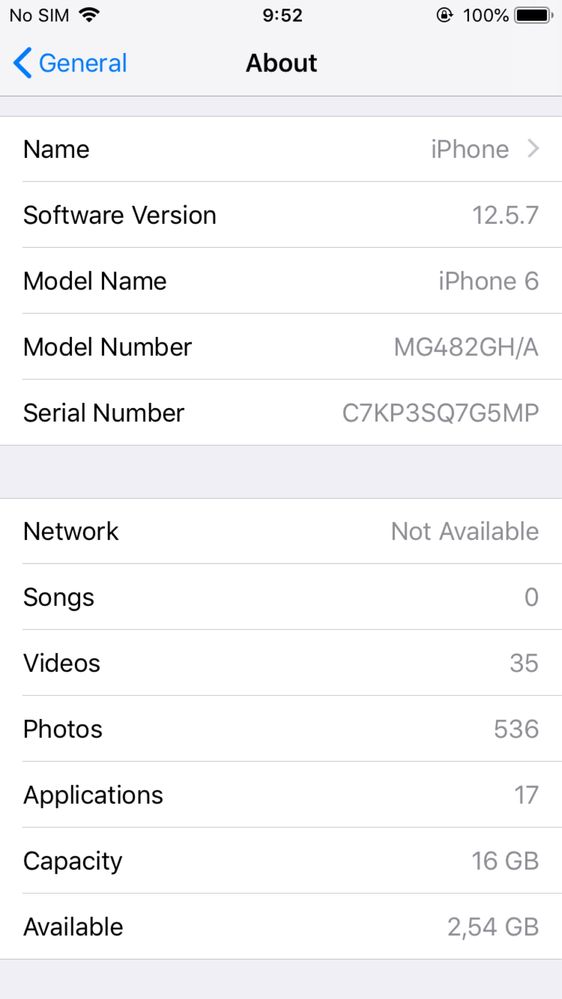 iPhone 6 16GB Silver използван