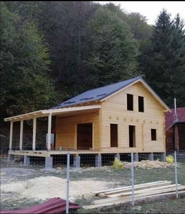 Construim case și Cabane din lemn