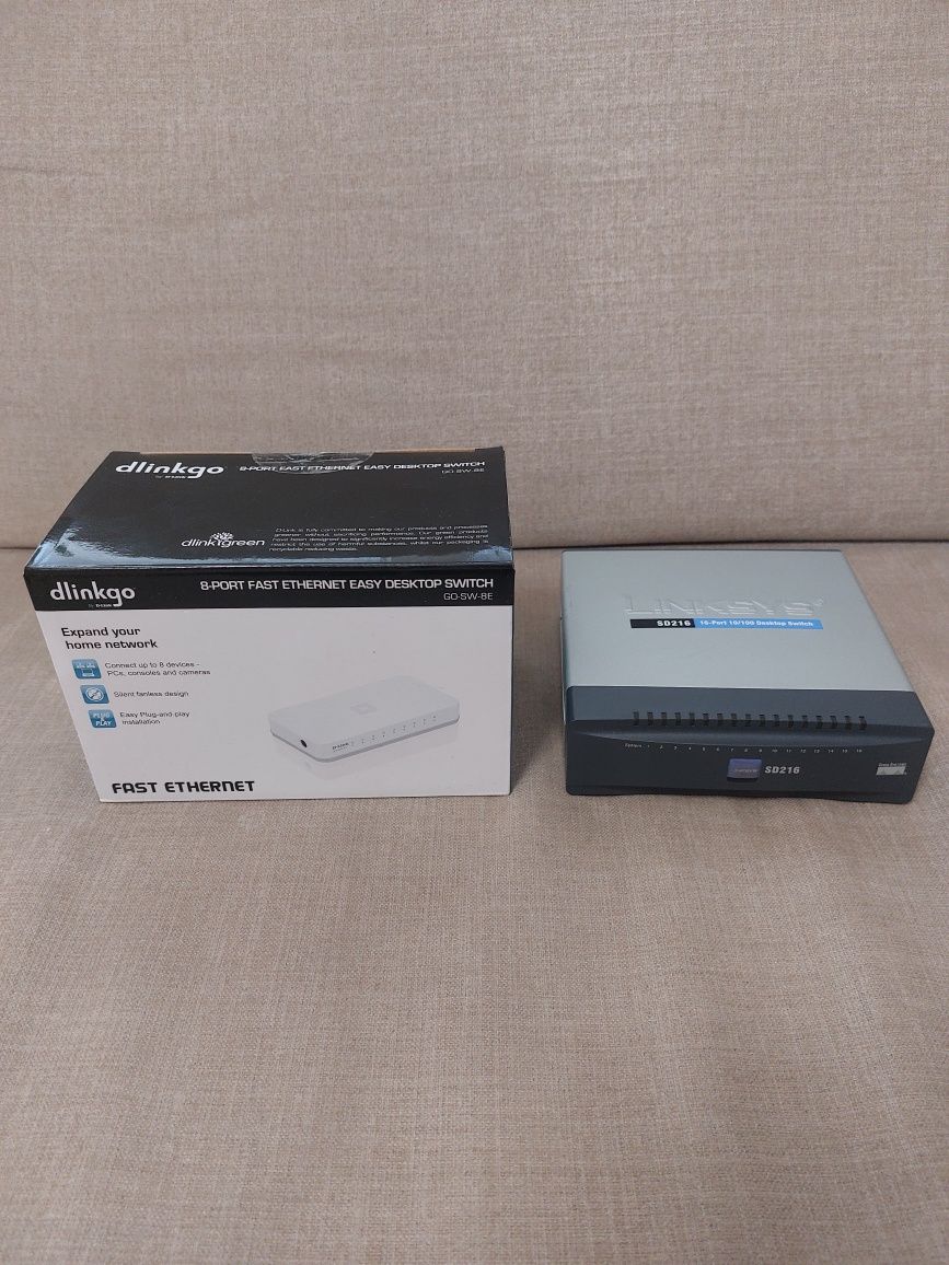8-Port Switch / 16-Port Switch
