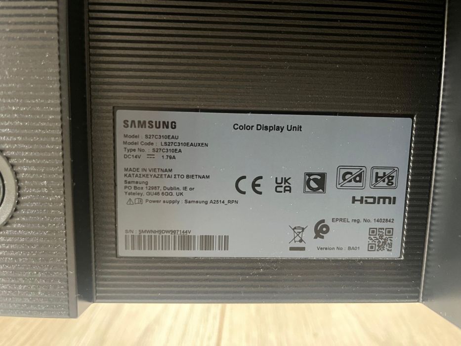 Monitor samsung 27" 75HZ