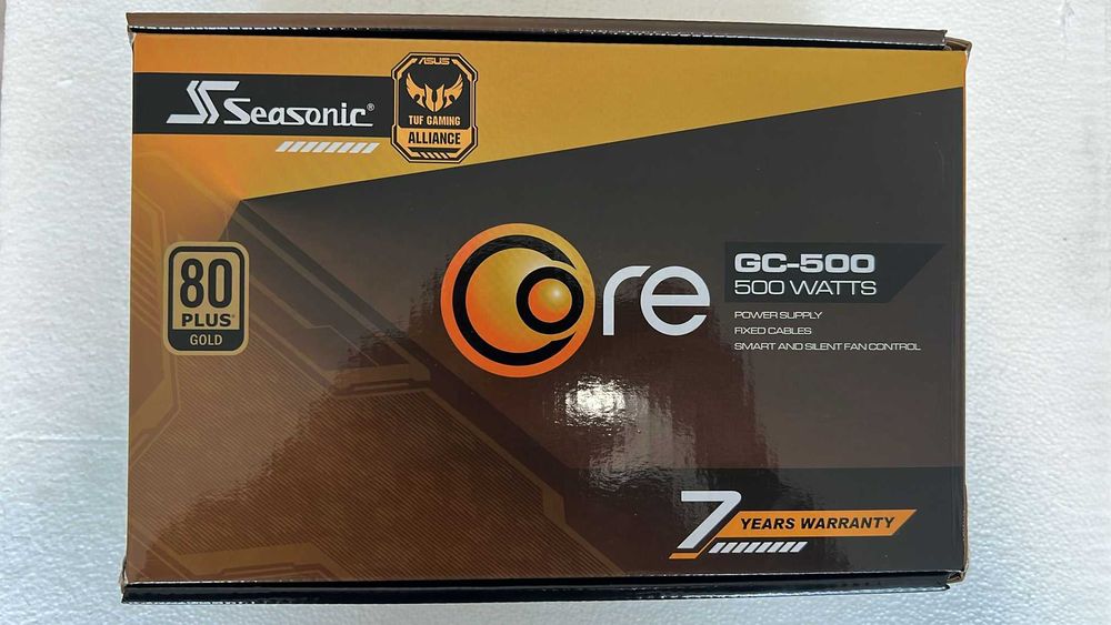 Sursa Seasonic 500W, Core Series, 80 PLUS Gold, ATX v2.4