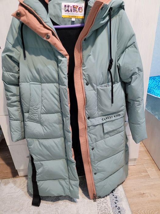 Пуховики зимние для девочки. Фирма Кико.