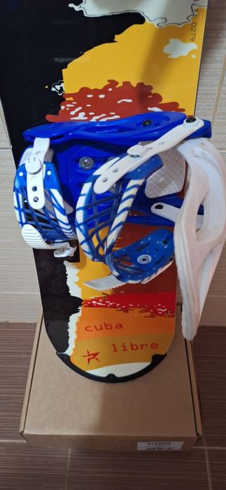 Placa snowboard 155cm -legaturi boots