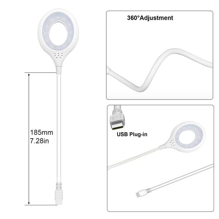 Lampa led laptop, birou, portabila USB